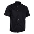 thumbnail image 1 of Chaqueta Negra Camisas de Uniformes Cocinas Accesorios de Vestuario - Negro, SG Yinane uniforme de la chaqueta del cocinero, 1 of 8