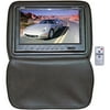 Pyle 9" Headrests Monitor w/ IR Transmitter and Cover, Black