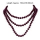 thumbnail image 4 of Sonducket Collar de perlas, joyería estética, suéter personalizado único, accesorios para mujer, decoraciones de boda, collares en capas para mujer Ropa, zapatos y accesorios Miscelánea Vino rojo, 4 of 6