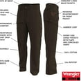 thumbnail image 5 of Wrangler Workwear 3W060 Ranger Pant-Dark Brown-31-30&nbsp;, 5 of 6