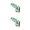 thumbnail image 3 of maskred Plusieurs Options Disponibles PU Cuir Golfball Putter Couvre-Tête de Club de Golf pour Putter Blanc 2Set, 3 of 6