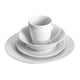 thumbnail image 3 of Juego de vajilla Gibson Home Noble Court de 16 piezas, color blanco, 3 of 7