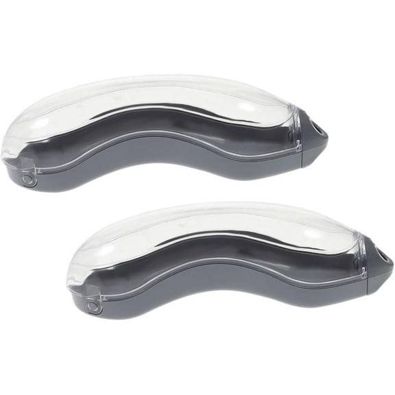 2Pcs Transparent Eyewear Storage Box for Goggles Sunglasses for Travel Outdoor Activities Protective Case for Sports Goggles