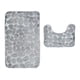 thumbnail image 2 of Juego de 2 alfombrillas de baño con soporte antideslizante, alfombrillas de baño de espuma viscoelástica transpirables, agua agradablemente suave Ormromra  LN-1180, 2 of 6