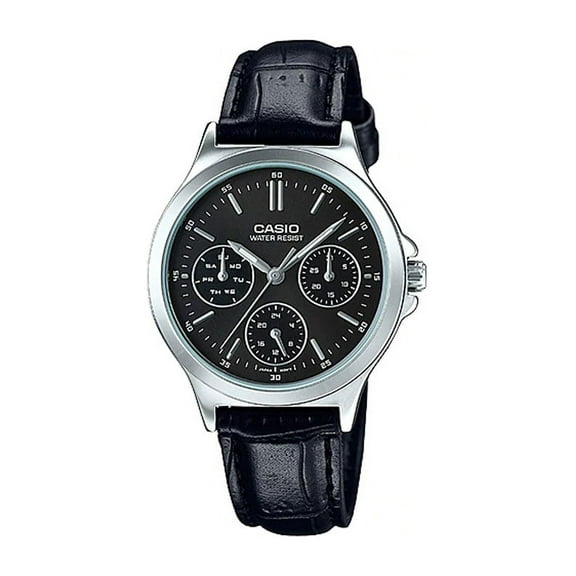 LTP-V300L-1A Ladies Black Casual Casio Watch