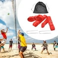 thumbnail image 6 of funtasica Beach Volleyball Lines Borderline Field Workout Exercise Portable Lines Marking Court Marker Kit for Outdoor Sports Grassland Red, 6 of 7