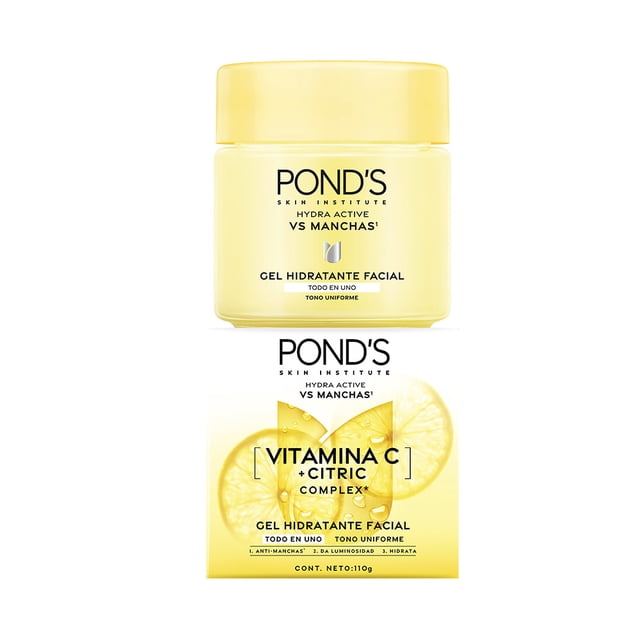 Gel Hidratante Facial Pond's Hydra Active VS Manchas con Vitamina C, 110 g