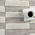 thumbnail image 2 of Rugs USA Baja Broken Stripe Area Rug, 5' x 8', Baja Ivory, 2 of 8