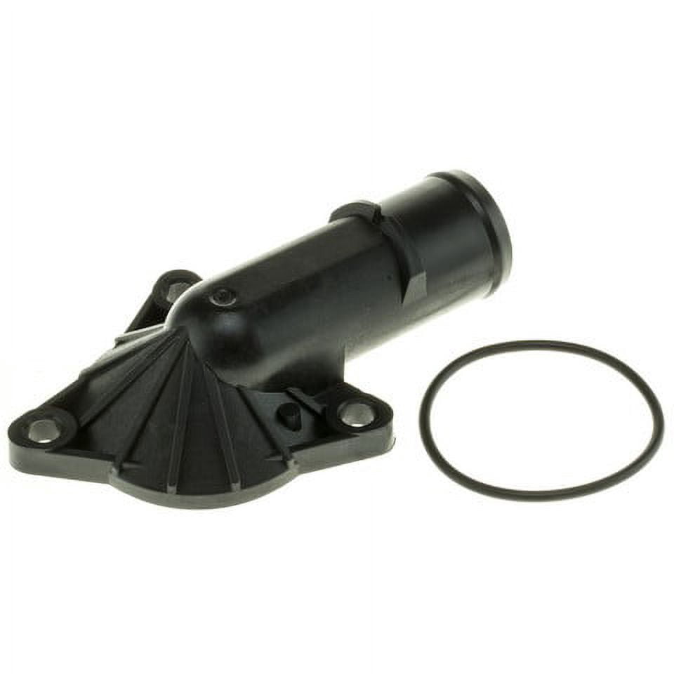 Heater Hose Connector 90-Degree Fitting - 3/4" To 5/8" Aluminum, Replaces OEM 4530/9514X For SBC V8 - View #9