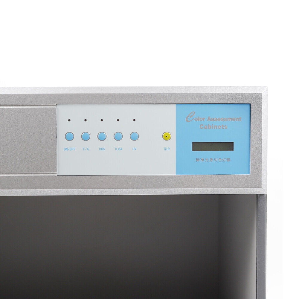 DENSET Professional 4 Colors Matching Light Box Color Matchine Assessment Cabinet 110V