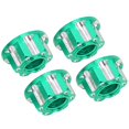 thumbnail image 3 of 4 Uds M4 tuercas hexagonales talladas aleación de aluminio aptas para HSP Sakura D3 D4 1/10 RC CarGreen, 3 of 10