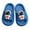 Blue, variant on LNMQLPDBS Toddler Slippers Soft Sole Comfort Lightweight Shower Sandal Summer Cartoon Non Slip Bathroom Slipper Sandals Boys Quick Dry Water Shoes Toddler Summer Shoes Blue 3.5-4.5 Years