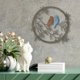 thumbnail image 4 of Creative Metal Wall Art, Collection Ornament Craft Birds On The Branch Wall Silhouette For Decorations Garden Party Bar Living Room Baoblaze Arte de pared de hierro, 4 of 7