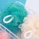 thumbnail image 2 of 4 esponjas de ducha (4 piezas) Esponja de baño de colores brillantes - Esponja para lavar la ducha - Bola de ducha [¡Las opciones de color varían!], 2 of 4