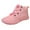 Pink, variant on Zshosam Youth Snow Boots Kids Winter Snow Boots Boys Girls Warm Lined Ankle Booties Water-Resistant Anti-Slip for Toddler Little Kid Big Kid Size 4.5,(Yellow Big Kids 4.5)