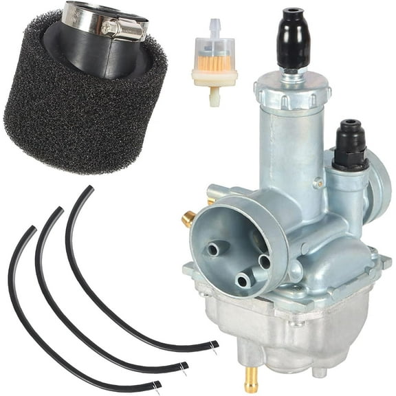 PET-U Carburetor with Air Filter Fuel Filter Replacement for Kawasaki Bayou 220 KLF220A 1988-1998 Replacement for Kawasaki Bayou KLF 250 2003-2011