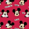 Disney Mickey Mouse Minky 60" Wide 100 P