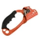 thumbnail image 5 of Ascensor de escalada, dispositivo de equipo de montañismo, herramienta de equipo de rappel de arbolista de árboles para hombres y mujeres, col Mano izquierda naranja, 5 of 7