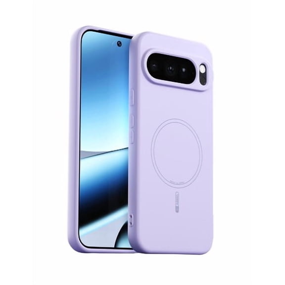 GadgetCom Magnetic Case Compatible with Google Pixel 9A , True Liquid Silicone Cover Shell With Camera Protection