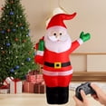 thumbnail image 2 of Inflables de Papá Noel para decoración exterior, con música, ideales para jardín y fiestas, 2 of 9
