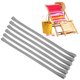 thumbnail image 1 of Uxcell 6-Pack Bandas para Toallas para Sillas de Playa, Clips de Toalla Reutilizables[Gris], 1 of 7