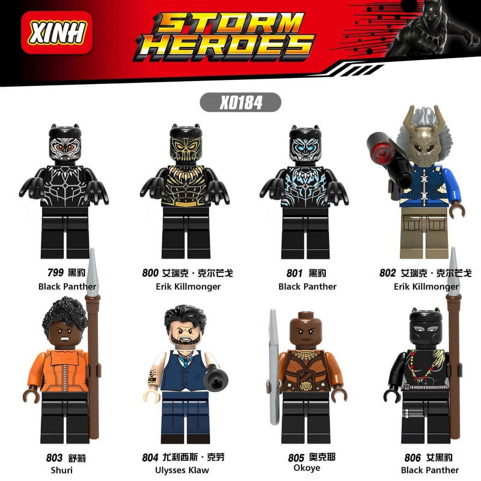 Killmonger lego figure sale