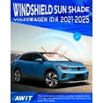 thumbnail image 2 of KY Car Windshield Sun Shade Compatible with Hyundai Tucson 2022-2025 Accessories, Foldable Window Sunshade Block UV Rays and Sun Heat, 2 of 7