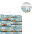 thumbnail image 5 of Yayeee Shower Curtain with Hooks 72"x72" Waterproof Fabric Bathroom Hanging Decor, Cartoon Train Pattern, 5 of 5
