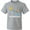 AC-Heather Grey, variant on Inktastic Fort Myers Beach Florida Dolphin Youth T-Shirt