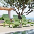 thumbnail image 2 of Wildridge Signature Chaise Lounge, Lime Green - Outdoor Weather Resistant Recycled Plastic Furniture for Patio, 2 of 5