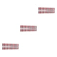 thumbnail image 4 of Qarigey 24x Extra Long Press on Nails Artificial DIY Sólido Durable French Graceful Acrylic Nail para Manicure Salons Art 6dark red Type1 NO1, 4 of 6