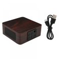 thumbnail image 1 of Altavoz Bluetooth inalámbrico de madera Subwoofer estable portátil Usb escritorio Retro altavoces 60hz-18khz para el hogar al aire libre Mini altavoz Feliz Sencillez, 1 of 5