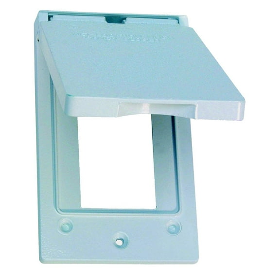 Teddico/Bwf Cover 1G Vertical Gfci Wht FGV-1DCWV