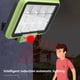 thumbnail image 5 of Decoración del hogar, decoración de habitaciones, luces solares para exteriores, luces solares con sensor de movimiento, 3 modos, con control remoto, luces de seguridad de pared para cercas, patios, j, 5 of 8