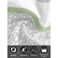 thumbnail image 7 of Sage Green Grey Cloth Napkins Set of 8 Reusable Dinner Napkins, Chic Garden Floral Stripe Aesthetic Cocktail Napkin Washable Table Napkins for Wedding/Holiday Party/Baby Shower 20"x20", 7 of 7