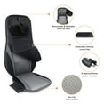 thumbnail image 4 of SNAILAX Shiatsu Back Massager with Heat -Deep Kneading Massage Chair Pad, 4 of 5