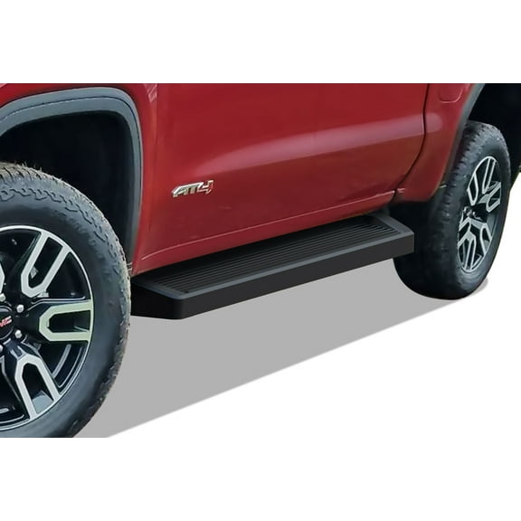 2019-2020 Chevy Silverado/ GMC Sierra 1500 Crew Cab (Excl. Models With DEF Tank/2019 Silverado 1500 LD/2019 Sierra 1500 Limited) Black Finish 6 Inch iRunning Board Door to Door Side Step Running Board