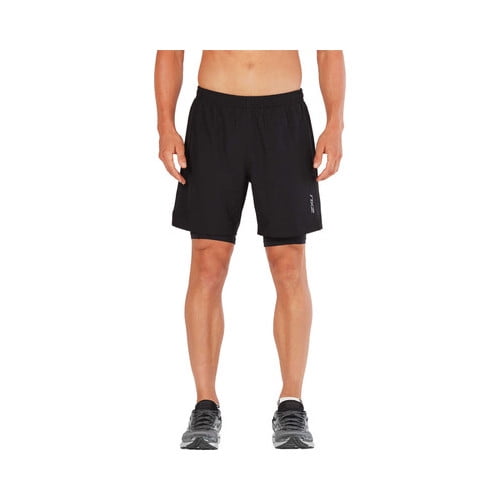 2xu 2 in 1 men's compression shorts