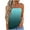 Sky Blue, variant on Karight Women's Strapless Bandeau Tank Top Casual Summer Sleeveless Eyelet Tube Tops