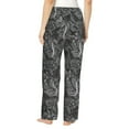 thumbnail image 3 of Balery Snake print Women's Pajama Pants,Ultra Lightweight Pjs,Lounge Pant-Small, 3 of 9