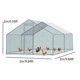 thumbnail image 2 of Corral para Perros Cercado para Mascotas - Estructura Metálica Extra Grande (3x5m) con Techo Impermeable en Punta y Cerradura Segura - Ideal para Jardín, Patio o Granja - Apto para Múltiples Mascotas, 2 of 8