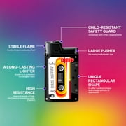 DJEEP Pocket Lighters, LIMITED EDITION Collection Lighters, 4 Count Pack of Lighters