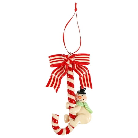 

1pc Candy Cane Hanging Ornament Christmas Party Pendant Holiday Decoration