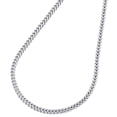 thumbnail image 3 of Real 10K White Gold 3D Hollow Franco Box Link Chain 2mm Necklace 24 Inches, 3 of 5