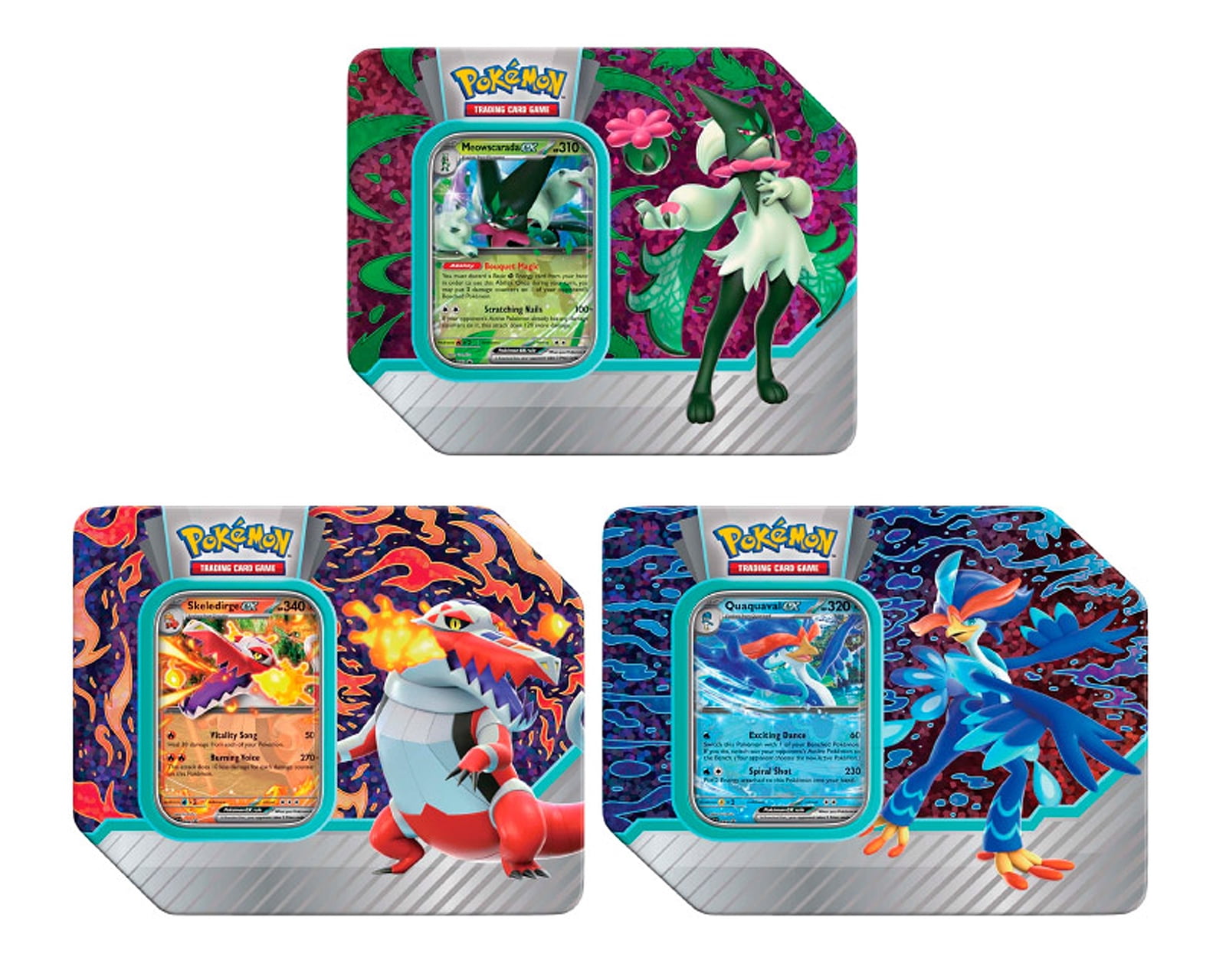 Caja Carta Pokémon Tcg Paldea Partners Tin | Walmart en línea