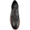 thumbnail image 4 of Vance Co. Mens Warrick Tru Comfort Foam Wingtip Lace-up Derby Dress Shoe, 4 of 8