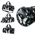 thumbnail image 3 of Butterfly Large Capacity Sports Bag with Interior Zipper Pocket - Yoga, Travel, Luggage, Soccer, 3 of 6