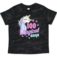 thumbnail image 3 of Inktastic 100 Magical Days with Unicorn and Stars Girls Toddler T-Shirt, 3 of 5