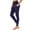 Navy, variant on High Waisted Yoga Pants for Women Solid Color Sportswear Tights for Gym Sport Pants Leggings with Pockets