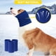thumbnail image 3 of Alivie la ansiedad suéter para mascotas cuello a prueba de viento oído elástico reducción de ruido manga cálida orejeras suministros para el hogar para interiores y exteriores azul M Eigraketly PT000623-02, 3 of 7